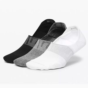 3 pack of LuluLemon Power Stride No Show socks